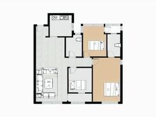 精装修 全屋定制 阳台已封包 税费个付 前方无遮挡