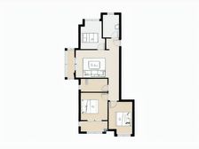 龙湖紫悦湾 3室1厅 南