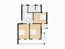 平潮镇民主路 3室1厅 南 北