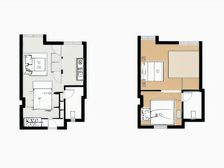 广源鲁班一号复试一房一厅 看房方便
