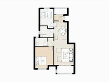 2016次新洋房 原装电梯 中yang空调新风地暖 一梯两户