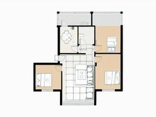 大公馆转盘正规大三房 户型方正 采光好
