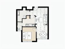 中环旁,一居室,电梯房,全朝南