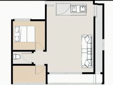 和泓假日阳光,性价高2房,独立厨房,诚心出售