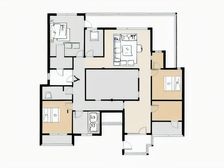 中冶堰景5室2厅东南