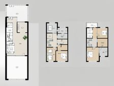 汉峪联排别墅,精装500万没住,前后院子使用面积600平