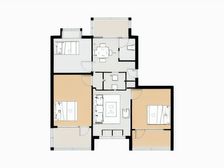 芝罘岛中里 3室2厅 南 北