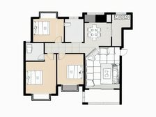 城南园林式小区,生活配套齐全,采光充足。