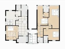 唐园西一街 电梯精装房 房大厅大 户型方正