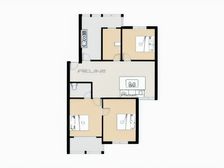 花木宝 藏步梯房:顶层宁静+60平阁楼+南北双露台