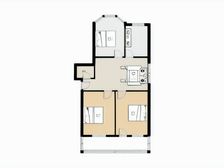 凤凰路中段,3室,总价低,户型方正