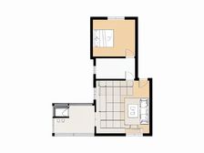 环线天星桥轻轨站顶楼带露台花园单间配套