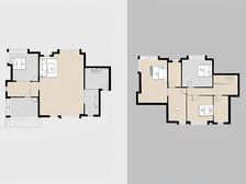 南海颐景园5-2-1-3 265.65m2 户型方正,看房方便