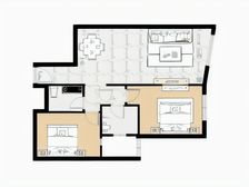 禾风相府朝东向两居室,看小区花园,业主诚意出售。