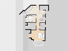 豪苑 3室1厅 东南