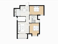 100平纯毛坯 可随意装修 户型方正 环境优雅 楼层适中