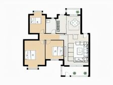 山姆会员店旁 1楼带院子 户型端正 拎包入住