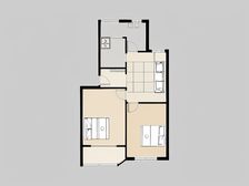 轻工六里小区 2室1厅 南