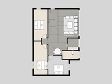 高层四房格局好 装修保养好 拎包入住