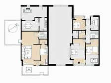 叠加别墅 带4个大院子 立德可用,