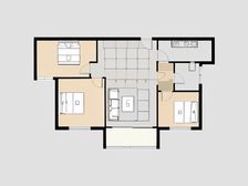 城投鹿港 3室1厅 南