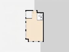 绿地领海115万,买上下2层,复式,带燃气,西南,边套户型,