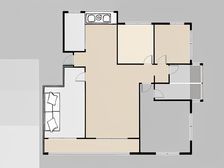 业主诚心出售 ,50万+精装可拎包入住 看房方便