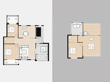 世纪风情花园洋房全天太阳位置很好