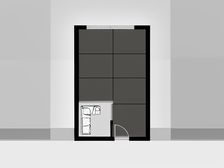 绿地公园广场 1室1厅 南