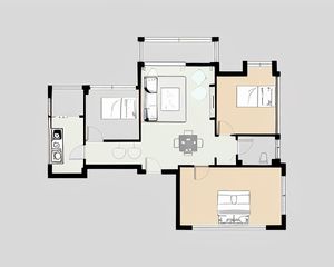 春秋嘉境 3室1厅 南