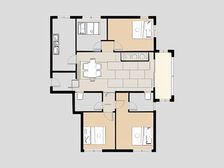 此房东西厅,格局好,视野开阔,采光好