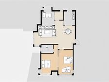 鲁商南池公馆 3室2厅 南 北