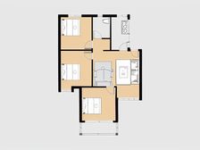 三室一厅,高区无遮挡,采光充足,诚意出售