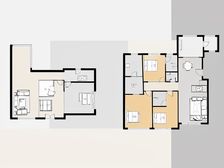 法式干挂、人车分离、顶ji户型、开发商精装、1梯1户