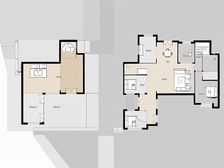 南北双花园 三面采光 原始物况从未使用 等同一手