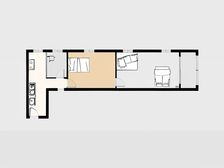 斜土路大木桥·轻工大木桥小区·2室·1厅