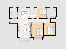 海悦花园大三室,装修好拎包入住,满五省税,看中可谈