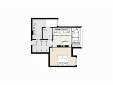 南滨路江与江南小高层 精装1房 拎包入住