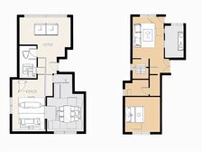 房龄新,南边有花园,带地下室!