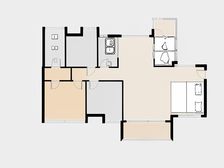 芳华143平双阳台南北对流大4房 高层一线江景 无遮挡