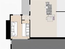 桃李江南别墅 上下4层 毛坯 带两车位 客厅卧室都大