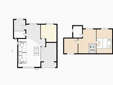 西苑北小区东区四居室两个卫生间