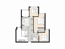 裕城长江著 3室1厅 南