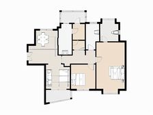 三期南北通2+1房,安静位置,满5年,业主诚心出售