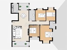 尚城大四房,业主诚意出售,方便看房~