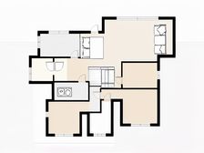 巴士花园 4室2厅 东南