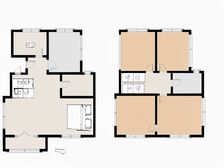大华上海滩花园 2室2厅 南 北