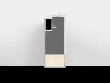 华润二十四城三期 1室1厅 南