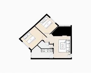 成华区二仙桥南一路3号2室1厅东南