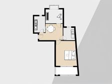 想要小院吗?就这一套了哦,沿河空气好采光佳得房率高